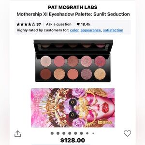 Pat McGrath Labs Mothership XI Sunlit Seduction NWT